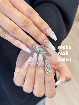 ネコ(Neko)/埋め尽くし キルティング