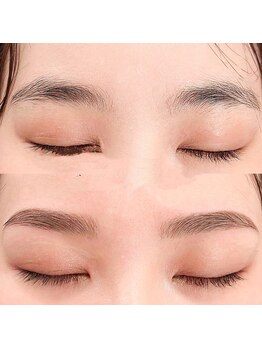 コカロ 名駅店(KOKARO)の写真/＼口コミ3000件超の大型サロン姉妹店／断トツ人気No.1！『美眉WAX(毛量調整有)×立体眉メイク』初回¥3500