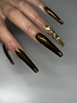 エクアネイルズ(Akuwa nails)/スカルプ◆150分アートやり放題