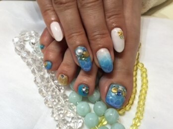 ネイルサロンナエマ(Nail Salon Nahema)/フットデザインコース　リゾート