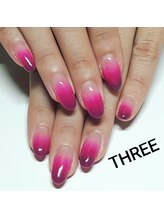 ネイルアンドまつげエクステ専門サロン スリー(THREE)/2色グラデ