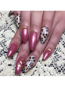 プライベートサロンアリュール(Private Salon Allure)/ピンク×レオパード