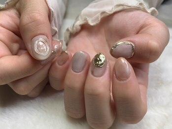 サロンドフォーエイチ(salon de 4H)/ぽこぽこニュアンスネイル