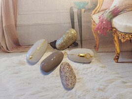 砂ジェルネイル/定額Bデザイン