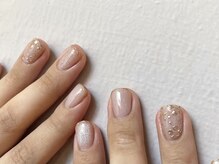 アメリアンドカシェット(Amelie&Cachette)/ブライダルネイル：maika