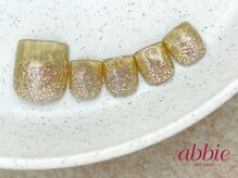 ネイルサロン アビー 宮益坂店(abbie)/シャンパンワンカラー¥10450