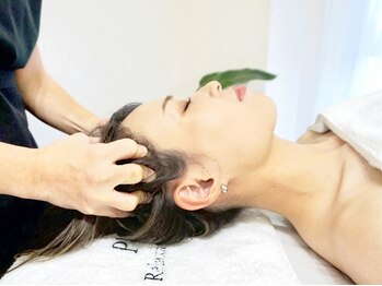 プラスアルファ(PlusAlpha)の写真/名駅【極上ドライヘッドスパ￥3800】頭皮から引き上げる本格ヘッドマッサージで癒しはもちろん小顔にも◎