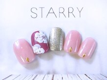 スターリー(STARRY)/大人フラワーネイル