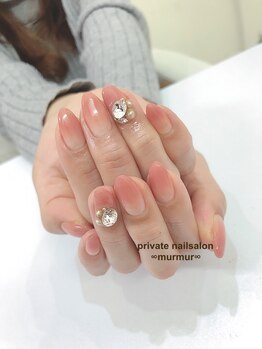 プライベート ネイルサロン マーマ(murmur)/お上品グラデーション