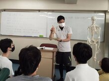 日本整体師育成専門学院で講師も勤める確かな知識と本物の技術。