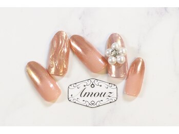 アモウズ(Amouz)/定額【テーマ:ミラーネイル】6