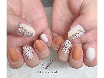 マットコート　ツイードネイル