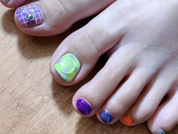 ハイアンドドライ(High and Dry)/お任せフットネイル