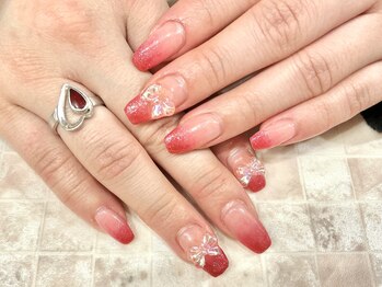 ネイルミュージアム(Nail Museum)/【お客様ネイル】ラメグラデ