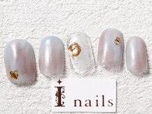アイネイルズ 梅田店(I nails)/ニュアンスクリアシアー￥7700
