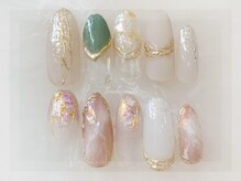 トゥーシェネイルズ 上中野店(Touche’nails)/天然石デザイン