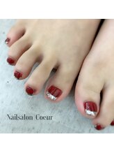 ネイルサロン クール(Nailsalon Coeur)/ガラスフレンチ