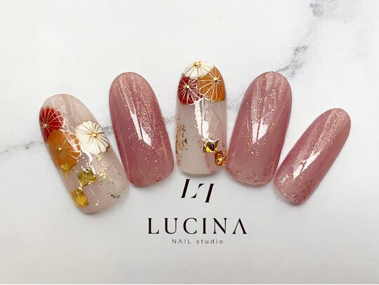 2025年冬】ピンク 和装 ハンドのネイルデザイン集｜人気順  