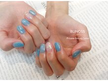 ブリノス(BLINOSS)/爽やか☆シアーブルーネイル