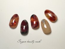 シュガービューティーネイルズ(Sugar Beauty Nails)/べっ甲ネイルデザイン