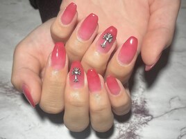 赤のグラデでモチベあげましょっ