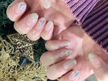 ビューティービースト フォー ネイルアンドアイラッシュ 松浜店(beauty:beast)/きらきらオーロラネイル☆
