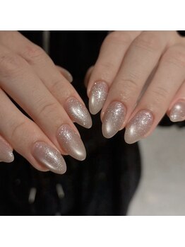 ネイル ヴィアンジュ(Nail Viange)の写真/【他とは違う発色】ここでしかできない韓国ちゅるんネイルを60分で♪