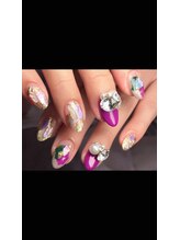ネイルサロンアンドネイルスクール グレース(Nail salon & Nail school Grace)/ゴージャスネイル×3d nail art