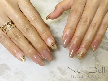 ネイルドール(Nail Doll)/シェルラメ スクエア