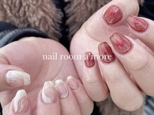 エーモアー(a'more)/バレンタイン ハートネイル