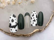 ネイルサロンフォーユー(for u)/ダルメシアンネイル¥6980