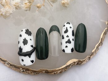 ネイルサロンフォーユー(for u)/ダルメシアンネイル¥6980