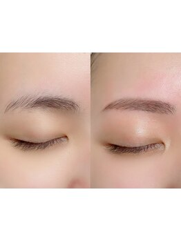アイブロウメニューがあるサロン