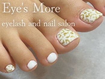 アイズモア 国立店(Eye's More)/ヒョウ柄ワンポイントフット