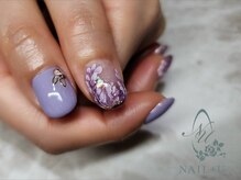 ネイルプラスユウ(NAIL+U)/藤の花