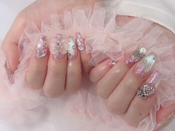 ファンネイル 心斎橋店(Fun nail)/持込アート ¥8000