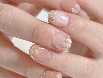 ラメグラデーション