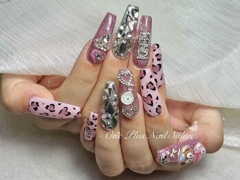 ワン プラス(ONE PLUS)/豹柄デザイン