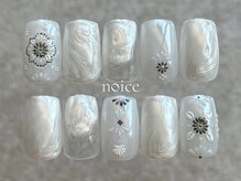 ノイスネイル(noice nail)/8月9月MonthlyDesign