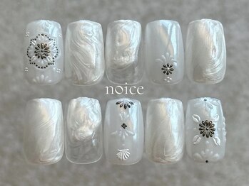 ノイスネイル(noice nail)/8月9月MonthlyDesign