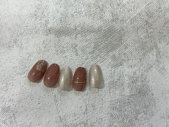 ネイルアンドアイラッシュ アール(ar)/シンプルなトレンドコース