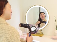 アステキ(ASUTEKI)の雰囲気（レプロナイザー27d、化粧台、今治タオル高品質を完備）
