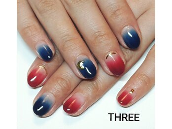 ネイルアンドまつげエクステ専門サロン スリー(THREE)/初回￥5400＋パーツ￥486