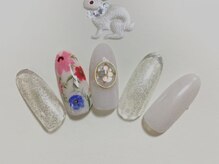 マール(MeaR)/お花ネイル