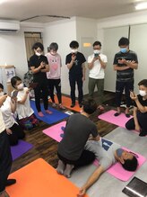 オーサポート(O-support)/内臓アプローチ　スクールの模様