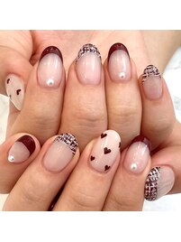 ハート×ツイードフレンチ