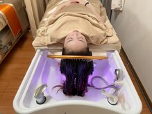 モクセイカの雰囲気（ヘッドスパ）