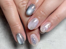 ブルー×パープルのニュアンス