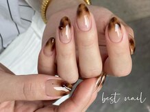 ベストネイル 池袋東口店(Best Nail)/ヒョウ柄&さくらんぼ