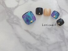 リリックネイル 本八幡店(LyricNail)/シアー×ブラックで大人っぽく☆